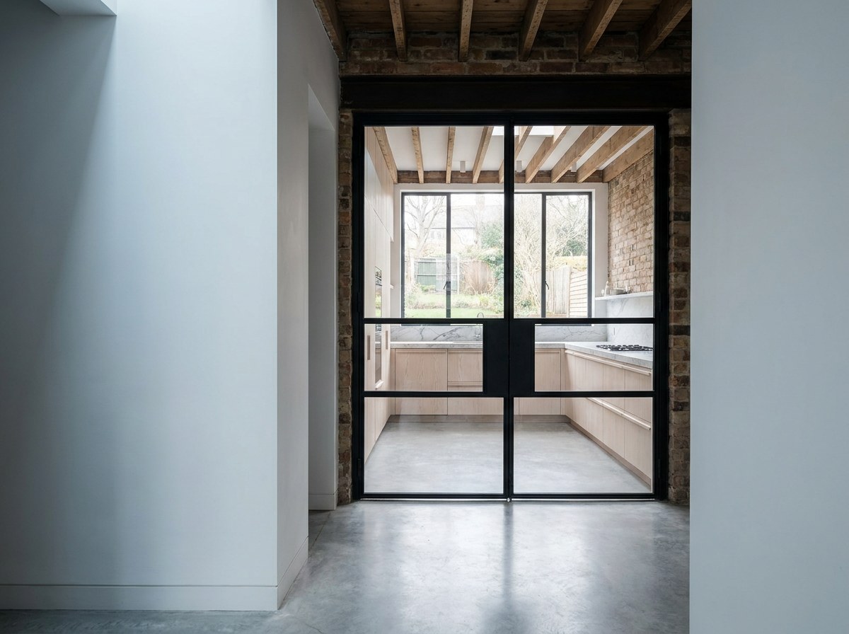 Hall to kitchen