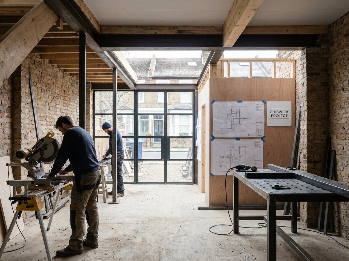 In the workshop
